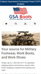 Mobile Screenshot of gsaboots.com